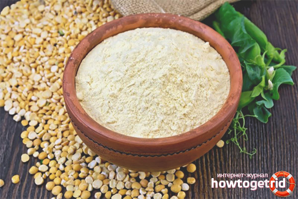 The benefits and harms of pea flour