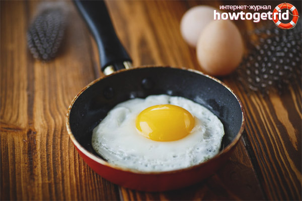 The benefits and harms of fried eggs