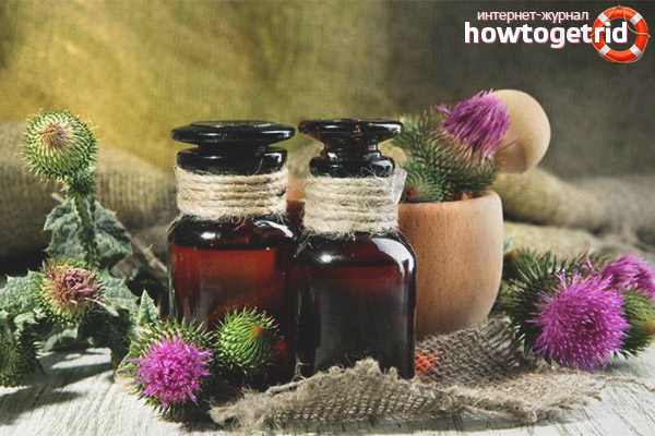 Burdock oil for oily skin