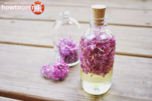 Alcohol tincture of lilac