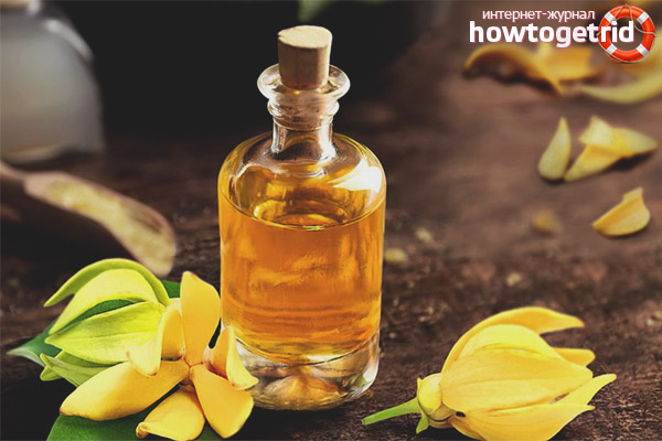 Methods of using ylang-ylang oil