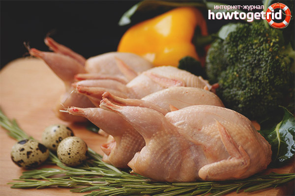 What is the benefit of quail meat