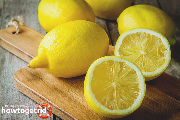 The healing properties of lemon