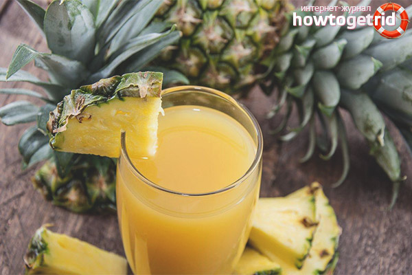 Comment faire du jus d'ananas