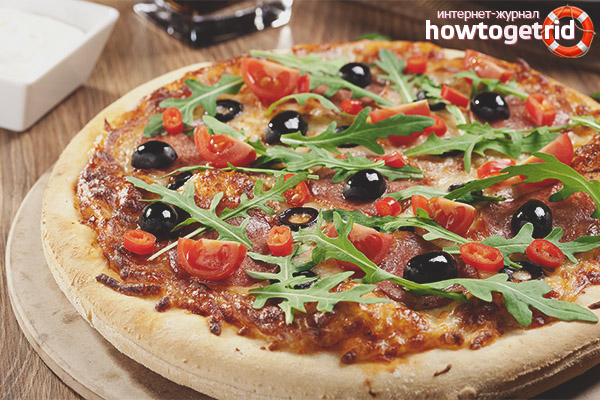 How to make harmless pizza for a nursing mom