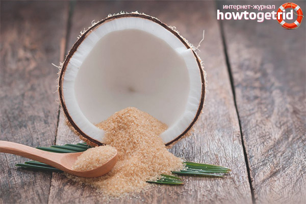 Calorie content and glycemic index of coconut sugar