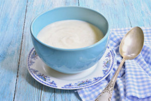 Semolina porridge for breastfeeding