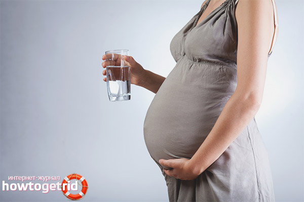 Can pregnant women drink mineral water