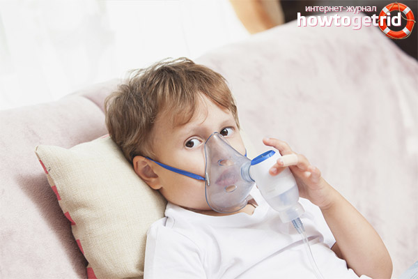 Can children do inhalation at a temperature