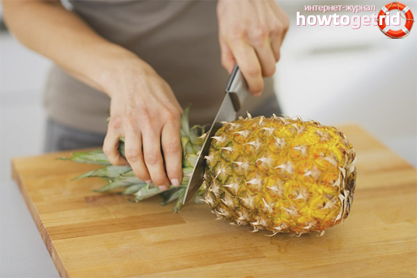 Is it possible to eat a nursing mother's pineapple