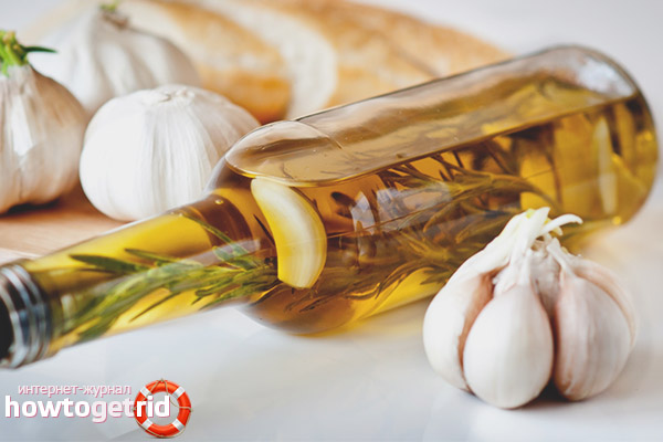 Useful properties and application of garlic oil