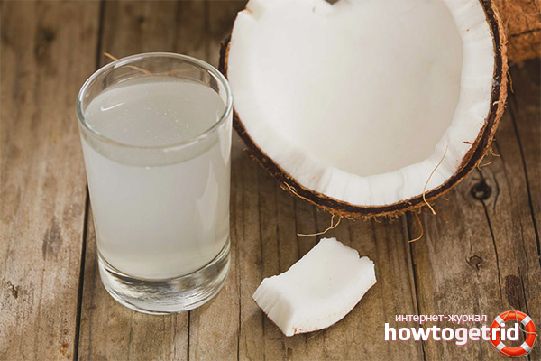 Propriétés et contre-indications utiles de l'eau de coco