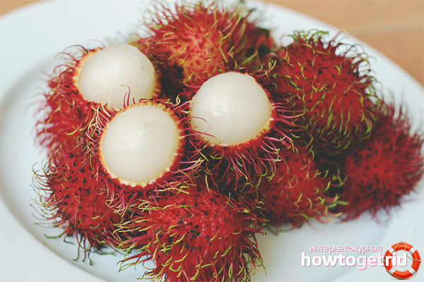 Useful properties and contraindications of rambutan