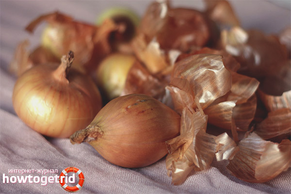 Propriétés utiles de la pelure d'oignon