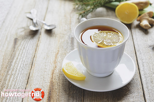 The benefits of tea with lemon when bearing a fetus