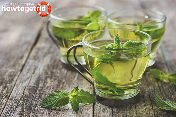 The benefits and harms of mint tea