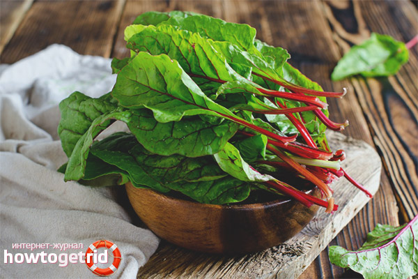 The benefits and harms of chard