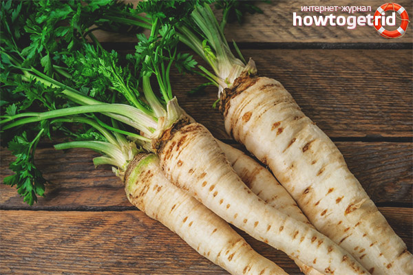 The benefits of parsley root for women