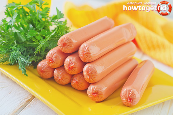 Rules for choosing sausages