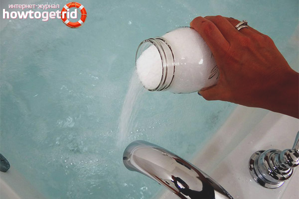 Contraindications of salt baths