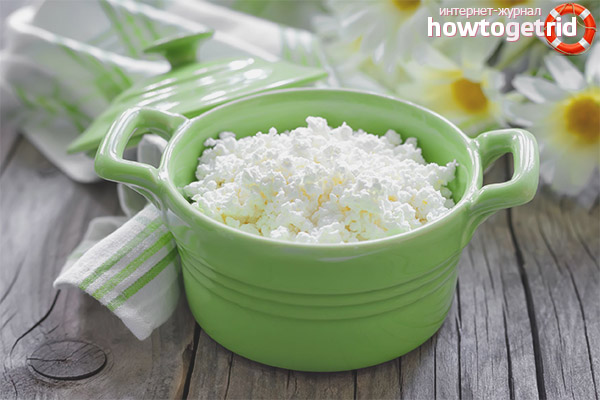 Contraindications for cottage cheese while breastfeeding