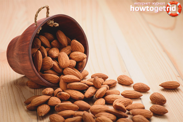Recommendations for the use of almonds for breastfeeding