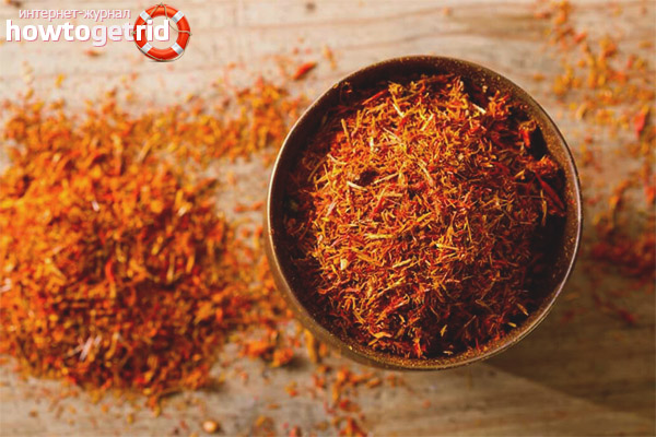 Saffron in cooking