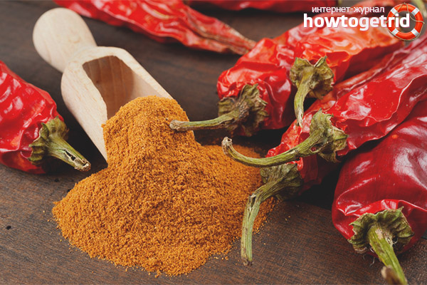 The harm of red ground pepper