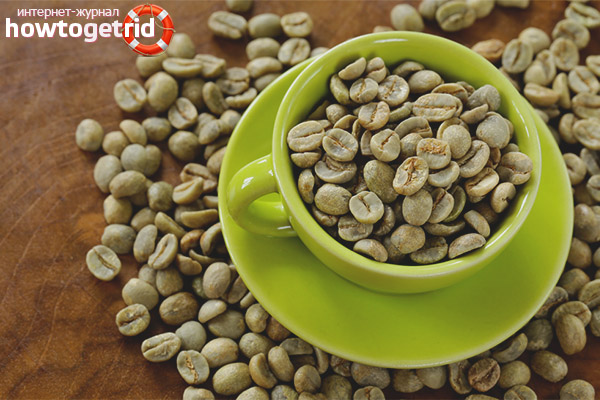 Green coffee for lactation