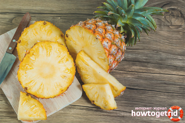 Pineapple for diabetes