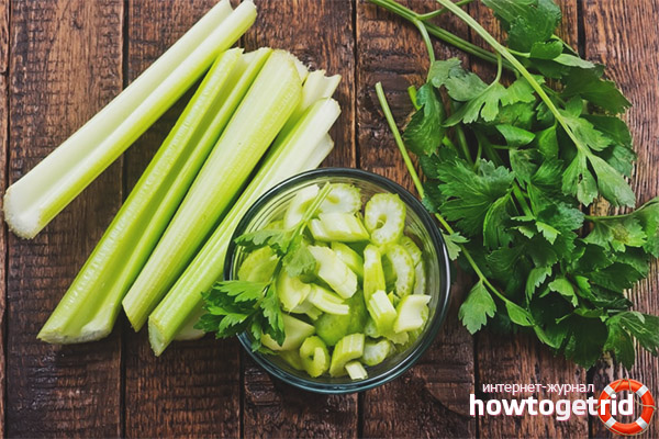 How to eat celery