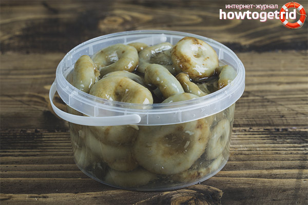 Pickled mushrooms during pregnancy