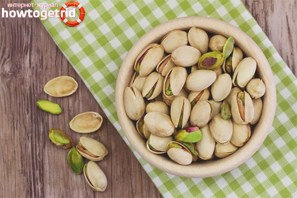 Is it possible to combine pistachios with breastfeeding