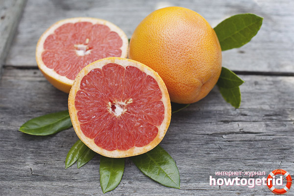 What is the danger of eating grapefruit during pregnancy?