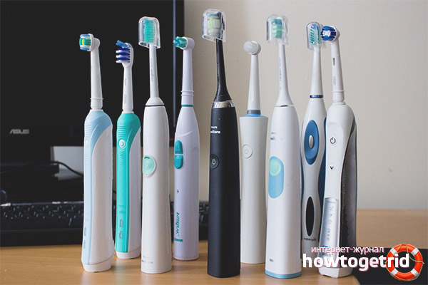 An electric toothbrush