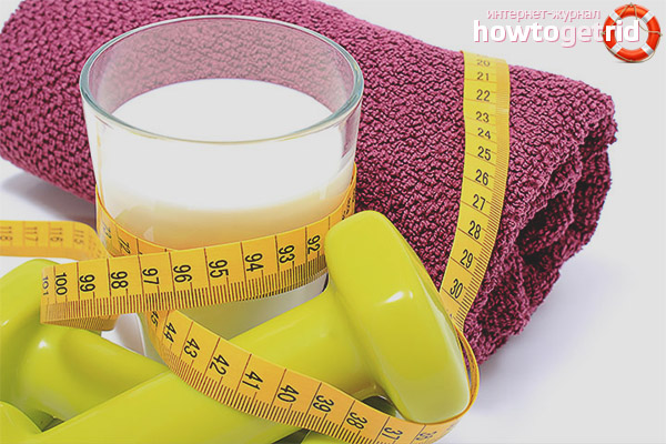 Kefir after training