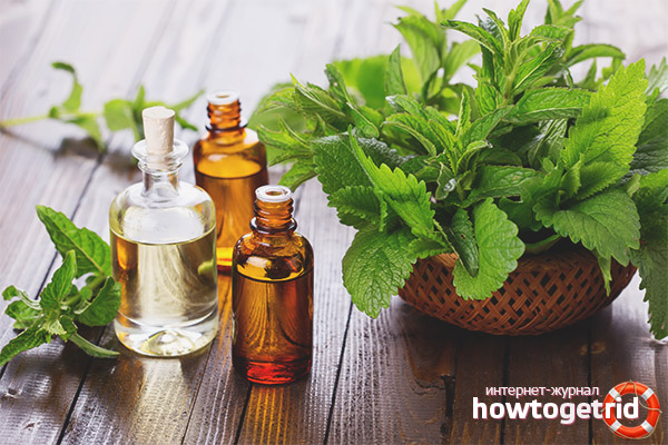 Peppermint essential oil
