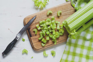 How to peel celery