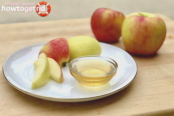 How to make a hair mask from apples