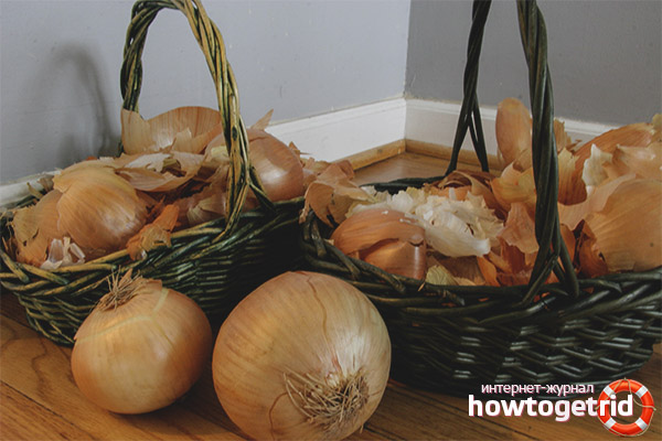 How to use onion peel