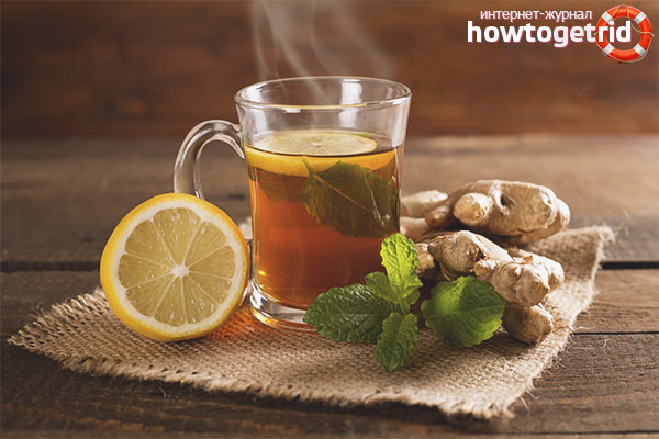 Comment faire du thé au gingembre et au citron