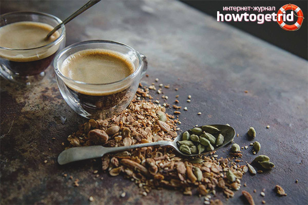 Coffee with Cardamom and Nutmeg