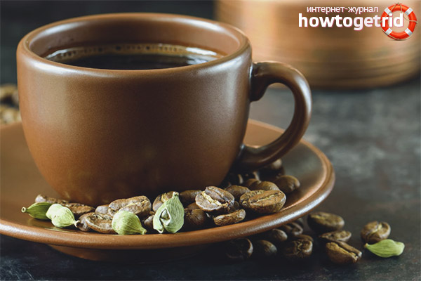 The benefits and harms of coffee with karmadon