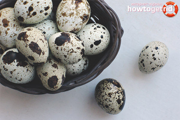 Quail eggs for potency
