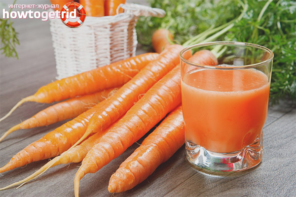 Contraindications carrot juice for weight loss