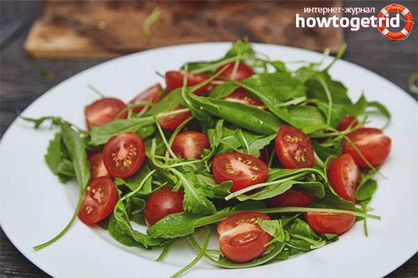 Tomato and Arugula Salad