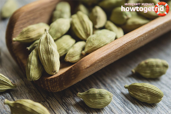 Propriétés de la cardamome