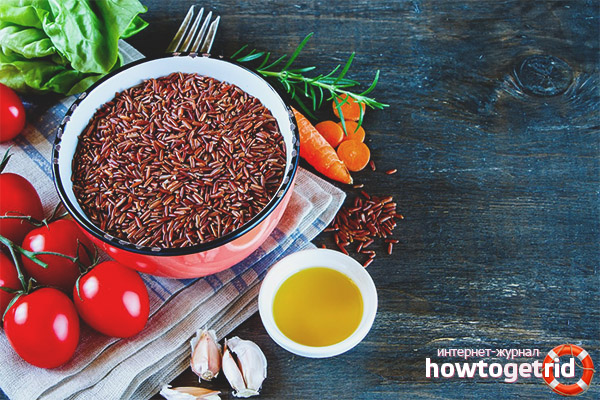 Tasty recipes with red rice