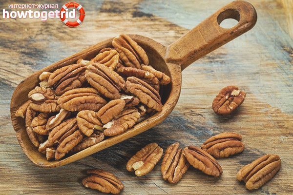 The taste of pecans