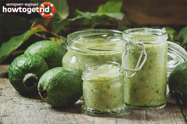 The value of feijoa jam